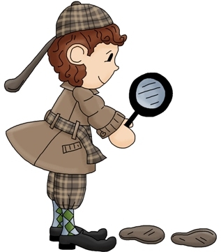 detective clipart lady 2